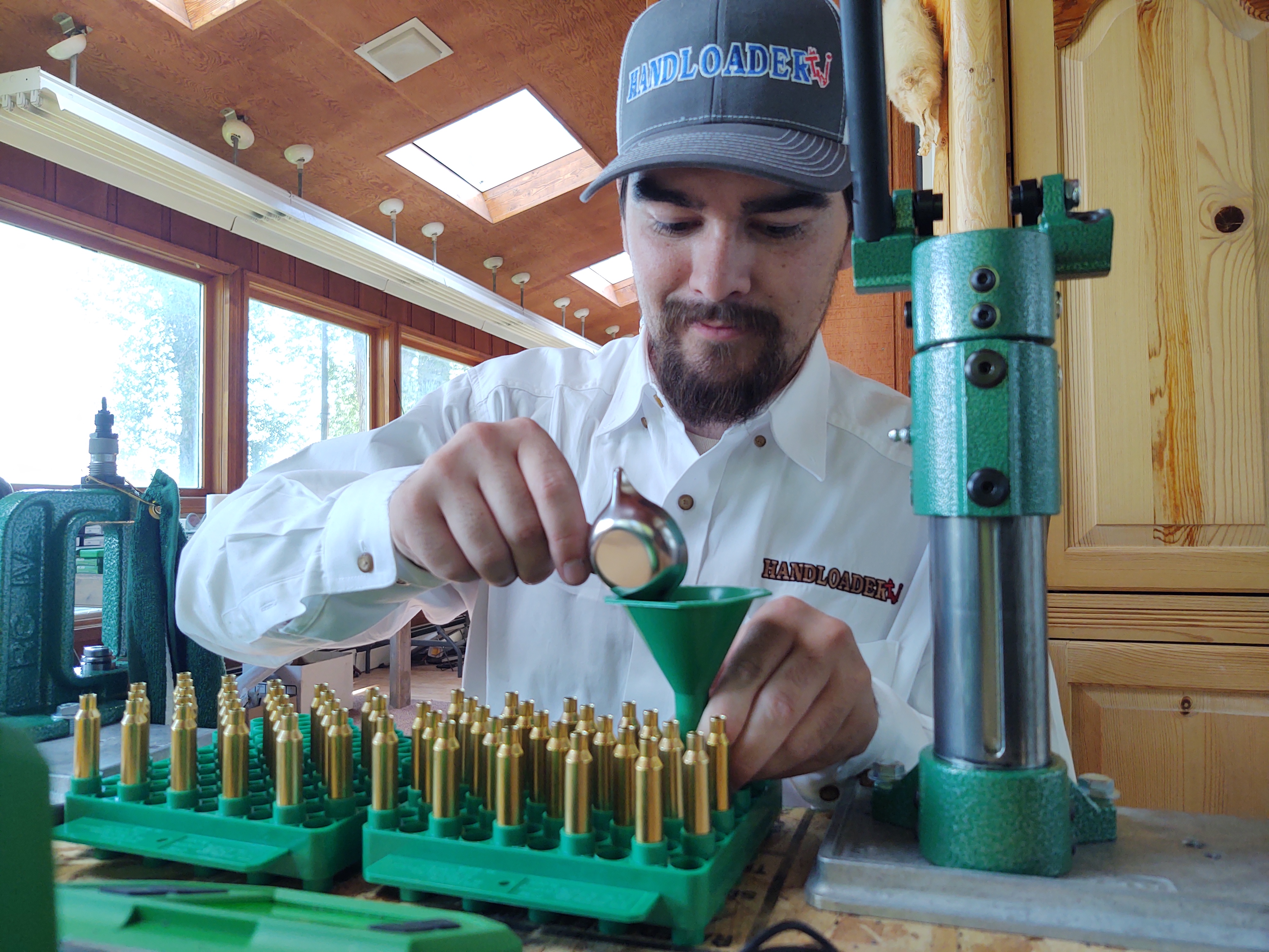 Handloading 6.5 Creedmoor for our upcoming match and practice was a lot of fun and the setup allowed for efficient loading.